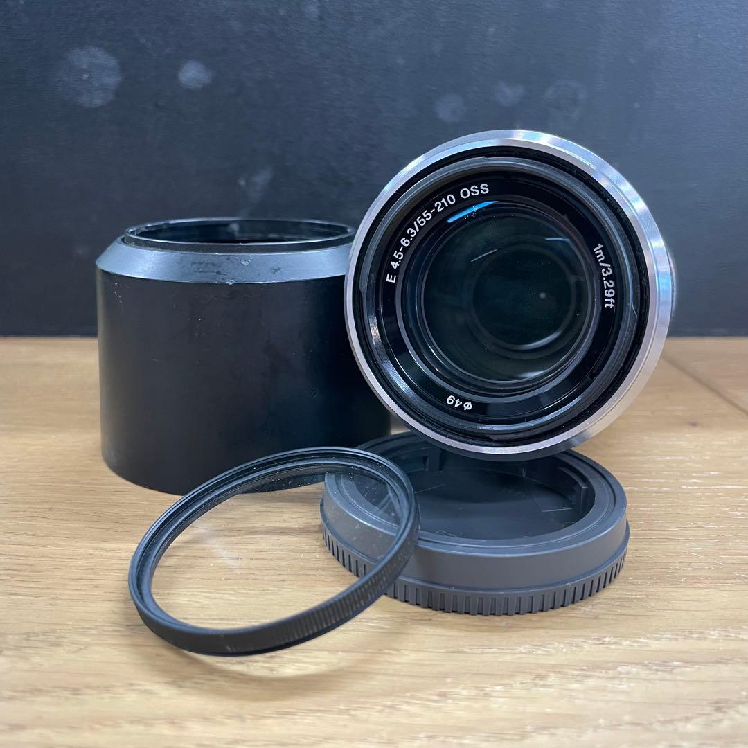動作品 SONY 55-210mm F4.5-6.3 OSS SEL55210