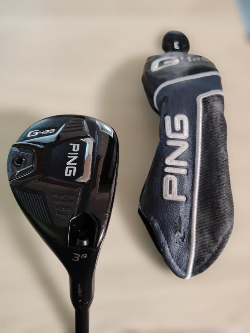 PING G425 ユーティリティ U3 19度 ヘッドカバー付き