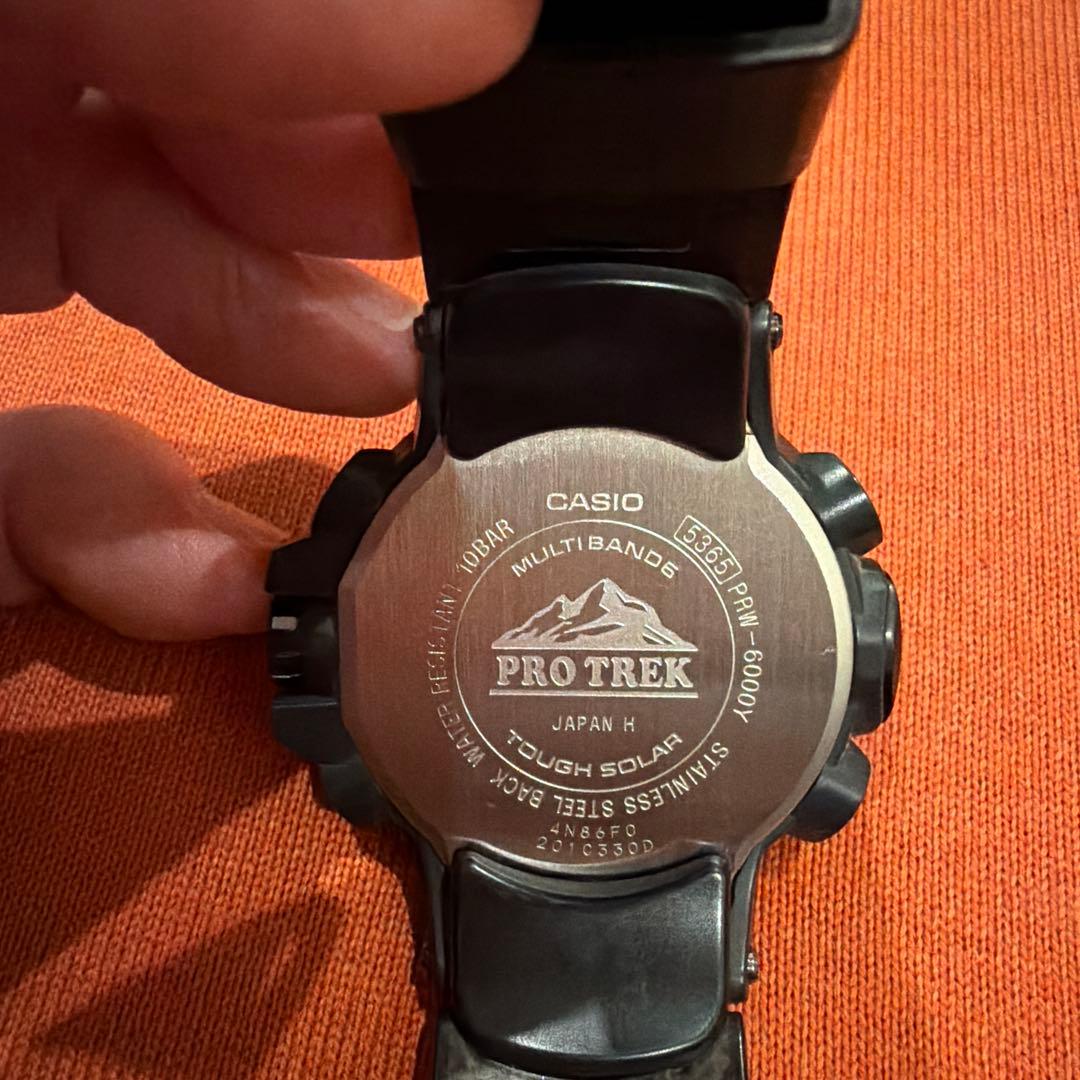 c*o様 CASIO PROTREK PRW-6000Y-1JF
