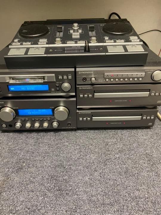 Pioneer CD-J コンポセット　スピーカー付