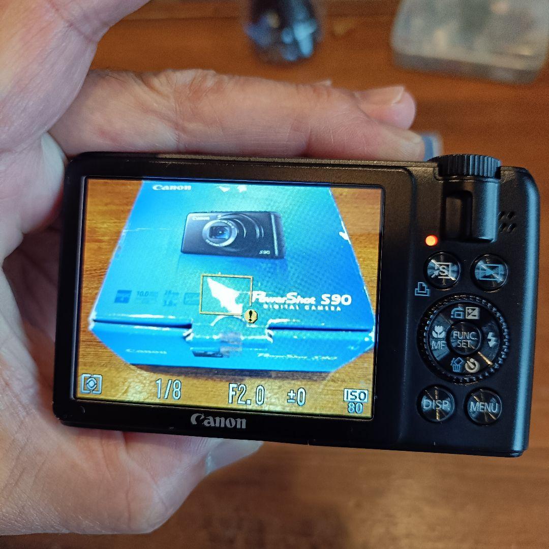 超美品 Canon PowerShot S90 コンパクトデジタルカメラ