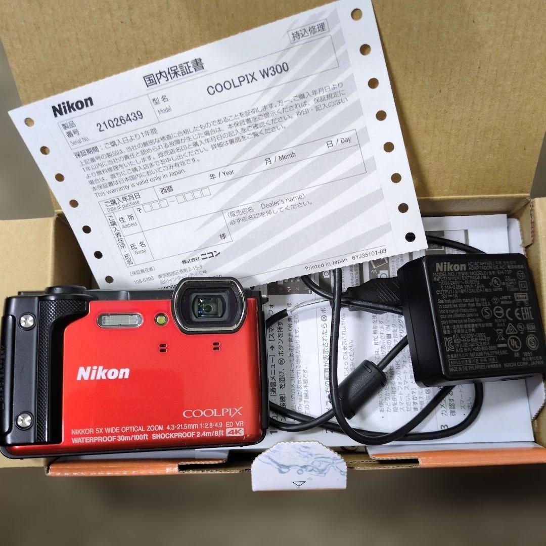 ニコン Nikon COOLPIX W300 防水カメラ