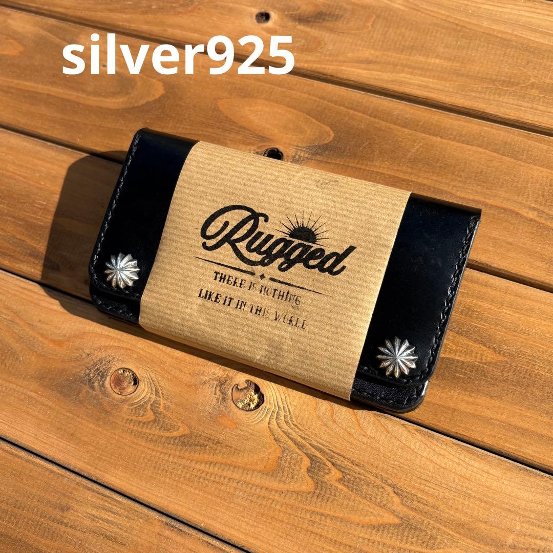 ミドルトラッカーウォレット　アポロコンチョ　silver925