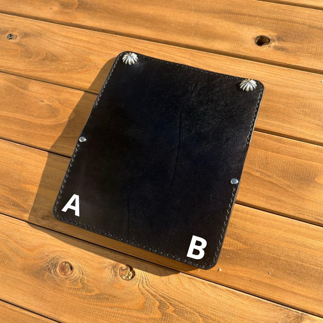 ミドルトラッカーウォレット　アポロコンチョ　silver925