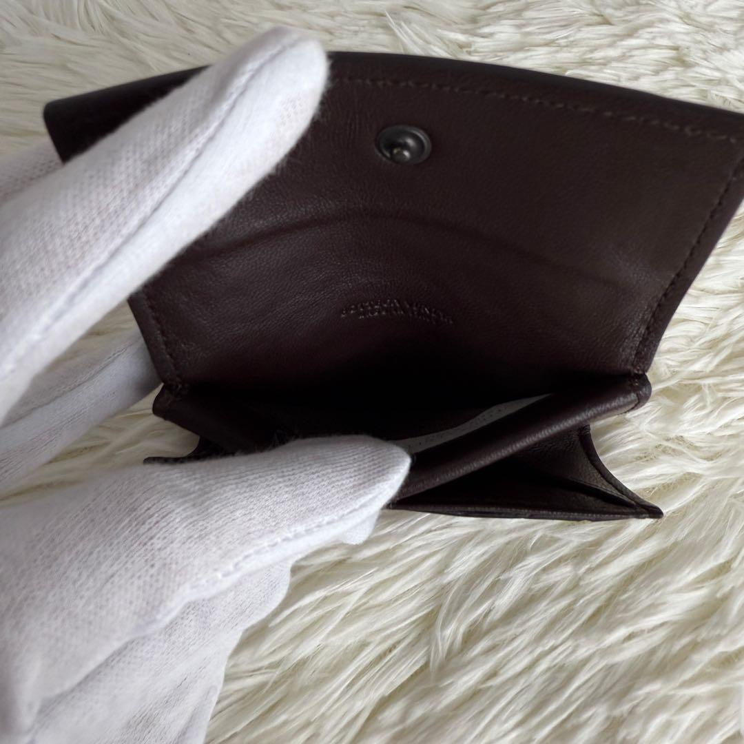 極美品♡保存箱付♡ボッテガヴェネタ イントレチャート レザー ケース 財布