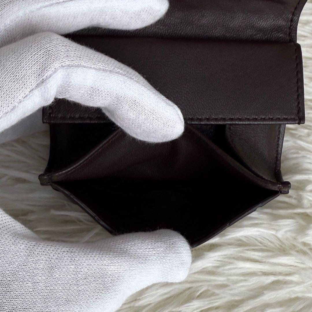 極美品♡保存箱付♡ボッテガヴェネタ イントレチャート レザー ケース 財布