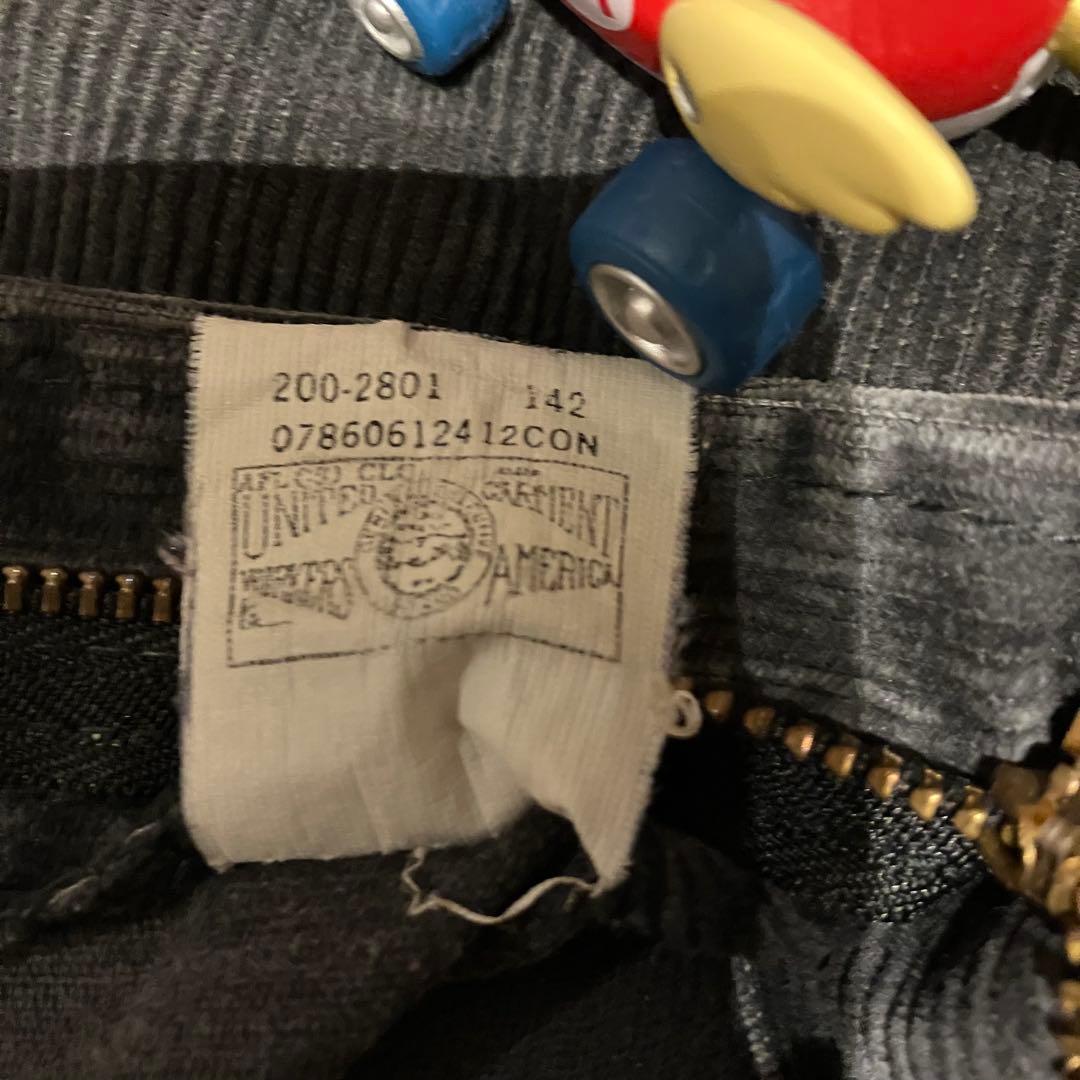 80s Lee 200-2801 ブラック コーデュロイ USA製 W36