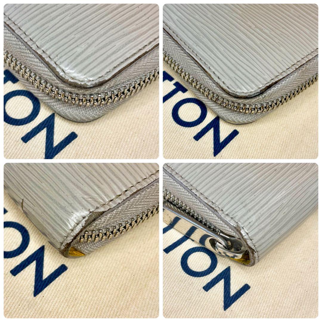 こうじ様✨美品✨ヴィトン ジッピーウォレット エピ グレー 長財布 ラウンド