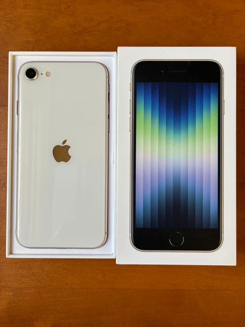 Apple iPhone SE (第3世代) スターライト64GB 「美品」