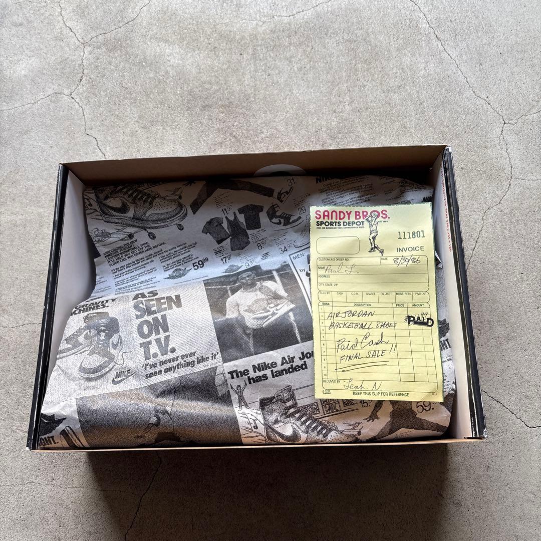 エアジョーダン1 High OG Lost & Found Chicago 27