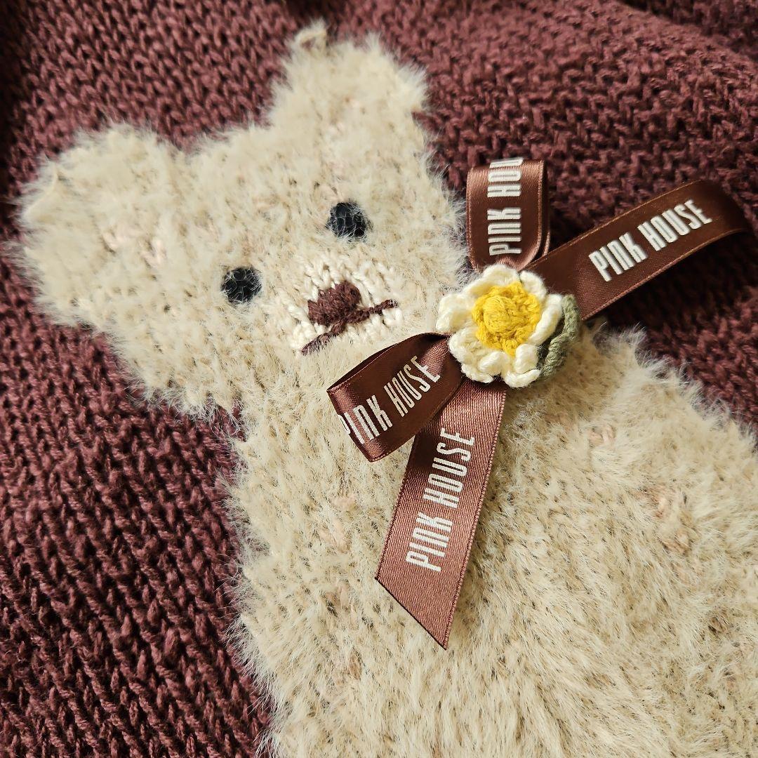★ピンクハウス★❤雛菊テディのセーター✨焦げ茶