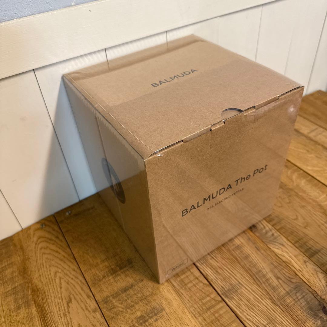 新品未開封　BALMUDA The Pot ホワイト 電気ケトル