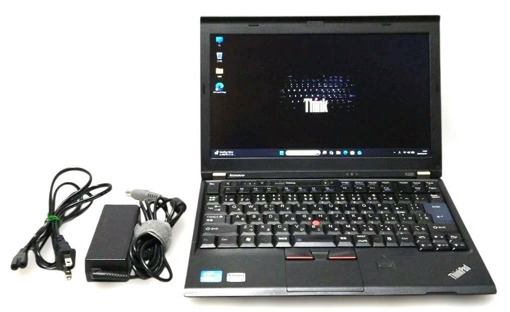 ThinkPad X220　i5／8GB／600GB／オフィス／デュアルブート