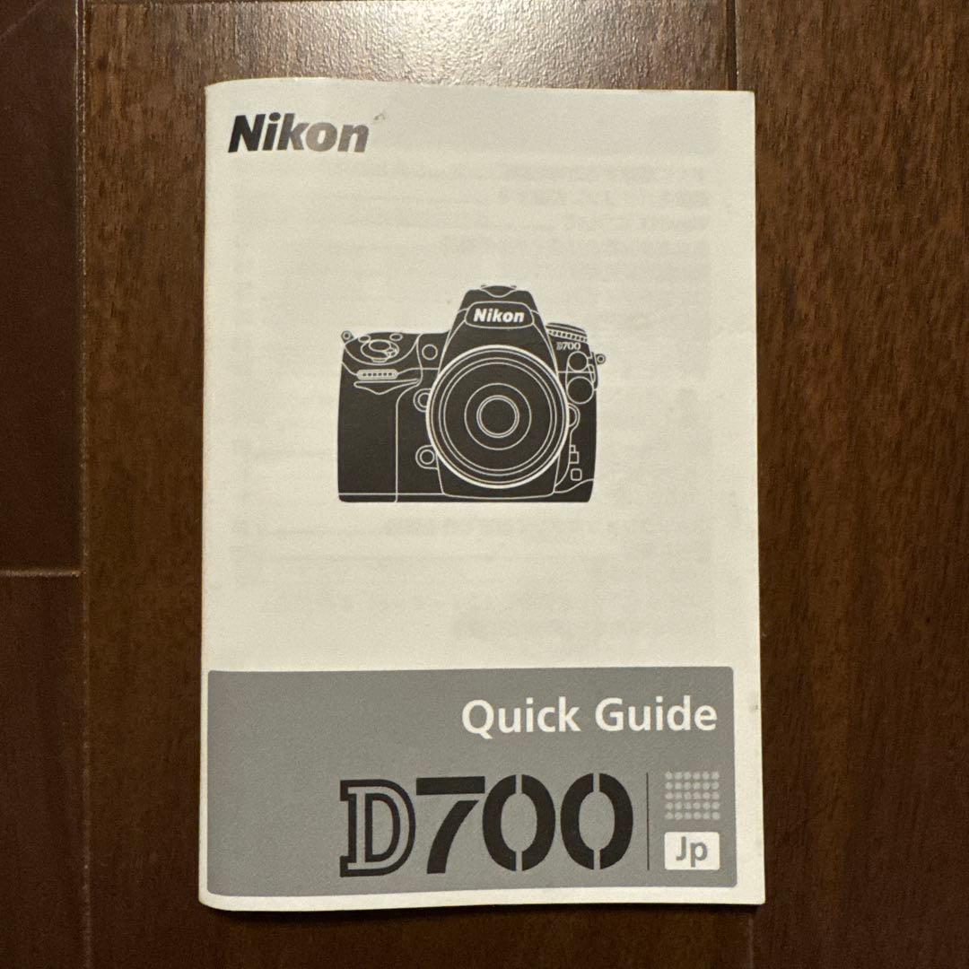 『Nikon D700』 非常に良い状態 キズや汚れは無し 動作確認済み