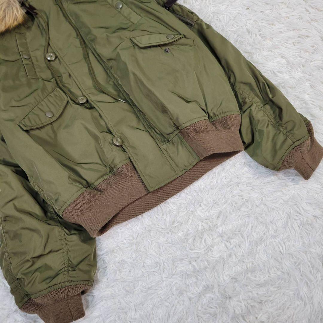 美品☆マウジー　N-2B　フライトジャケット　ミリタリー　2way　ファー