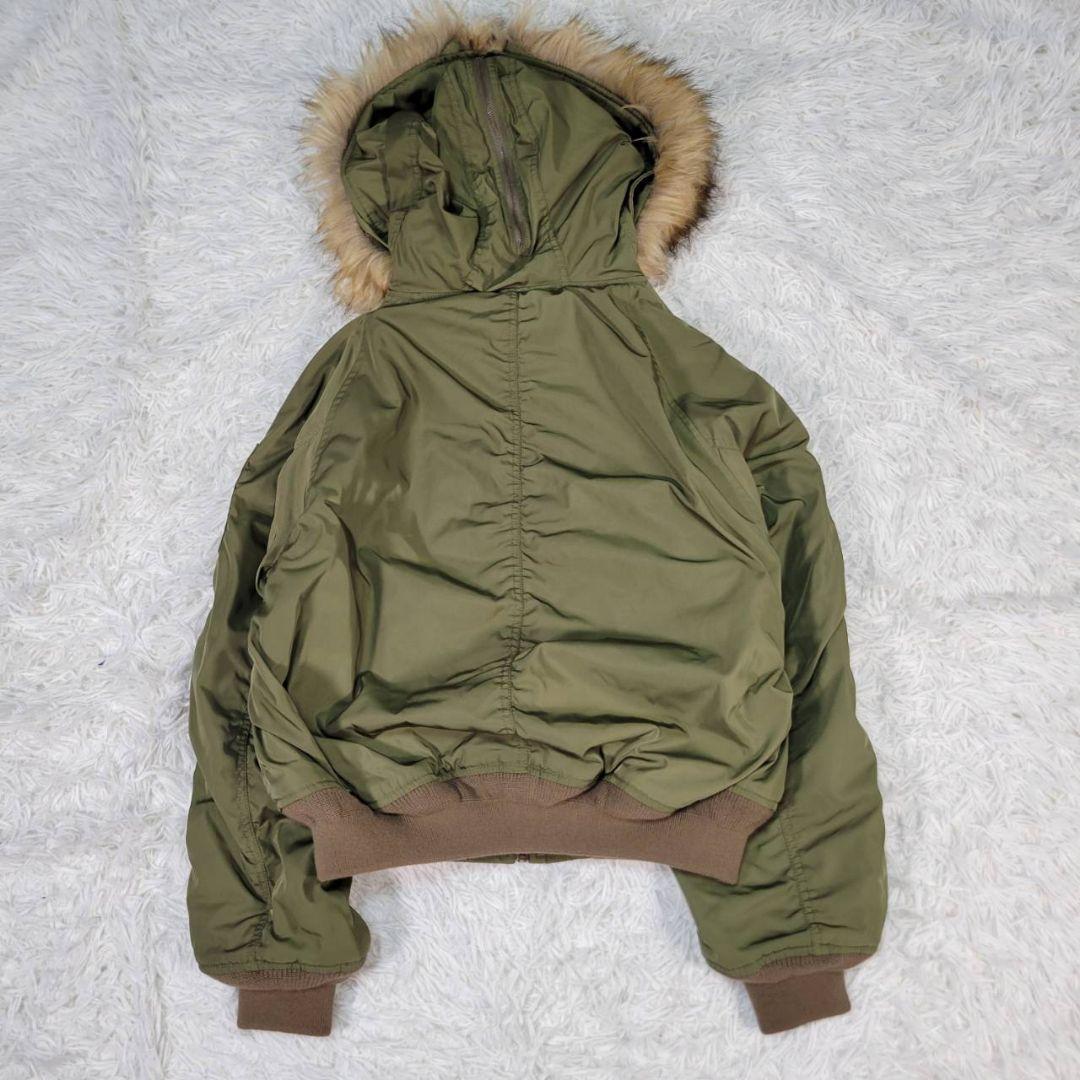 美品☆マウジー　N-2B　フライトジャケット　ミリタリー　2way　ファー