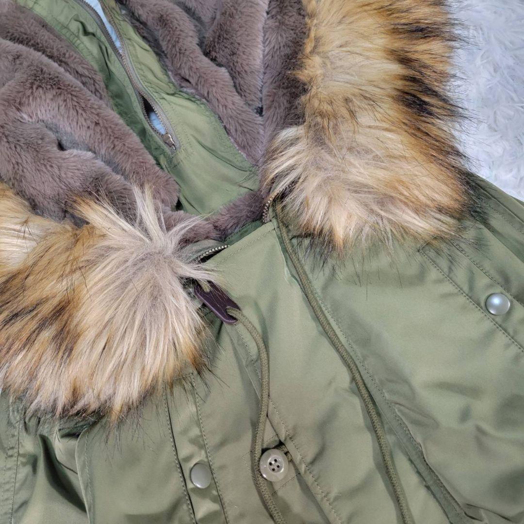 美品☆マウジー　N-2B　フライトジャケット　ミリタリー　2way　ファー