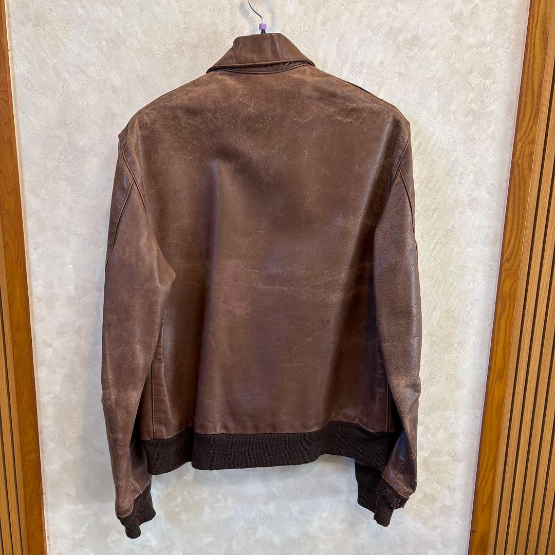 Wills &  A-2 レザー 40 Made in USA