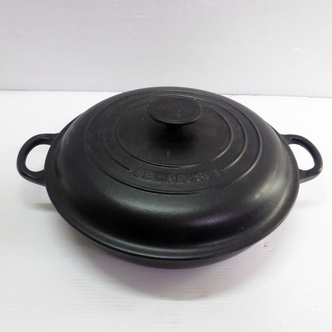 ル・クルーゼ ビュッフェキャセロール 26cm マットブラック