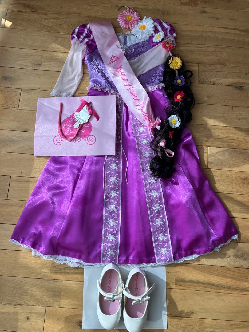 ビビディバビティブティック　ラプンツェル　130サイズ　5点セット