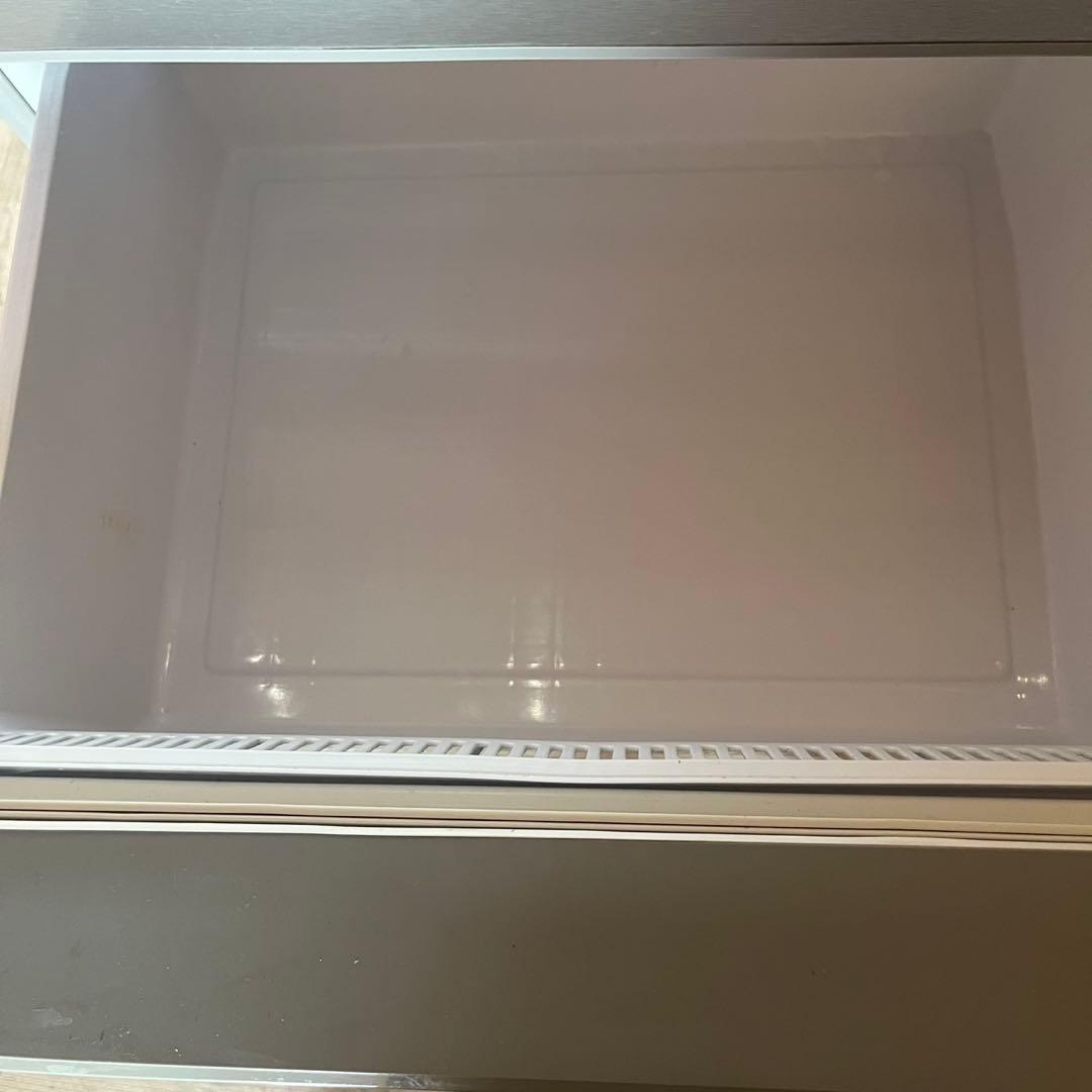 配送設置無料　大容量冷蔵庫　AQUA 355L シルバー 大容量 21年式