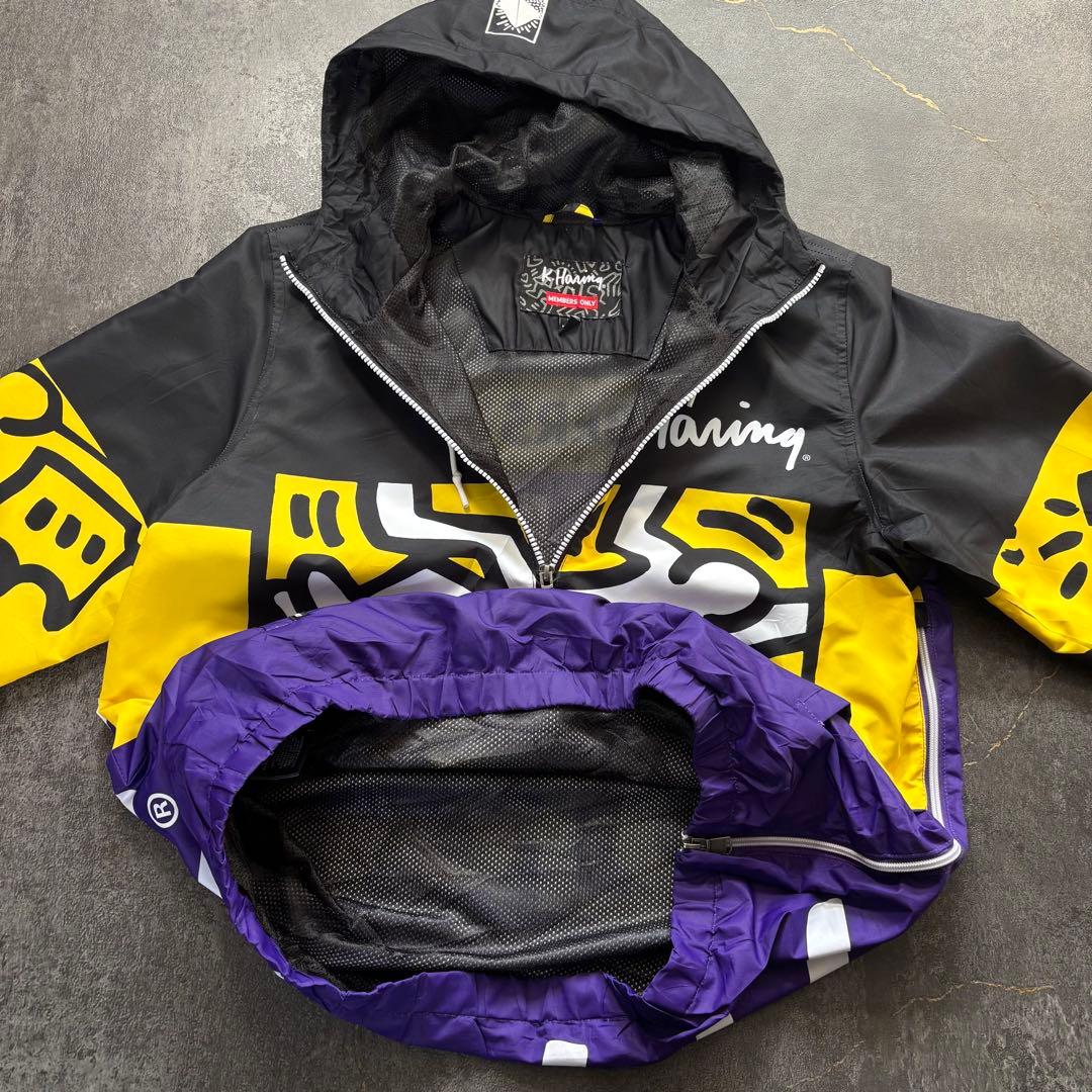 nr.kyoryuMEMBERS ONLYキースヘリングコラボアノラックナ