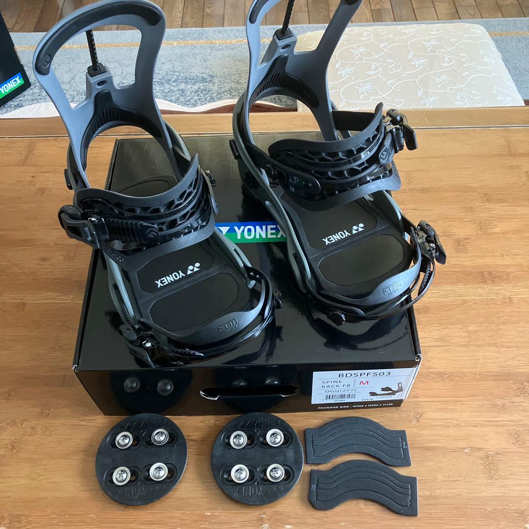 YONEX スノーボード バインディング　グレー