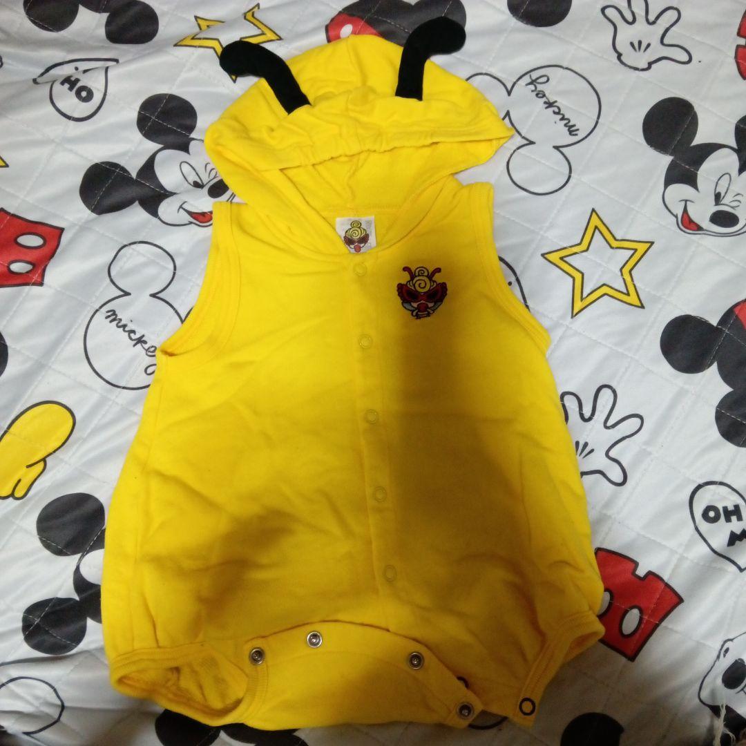 ヒステリックミニ　ハチ　ロンパース