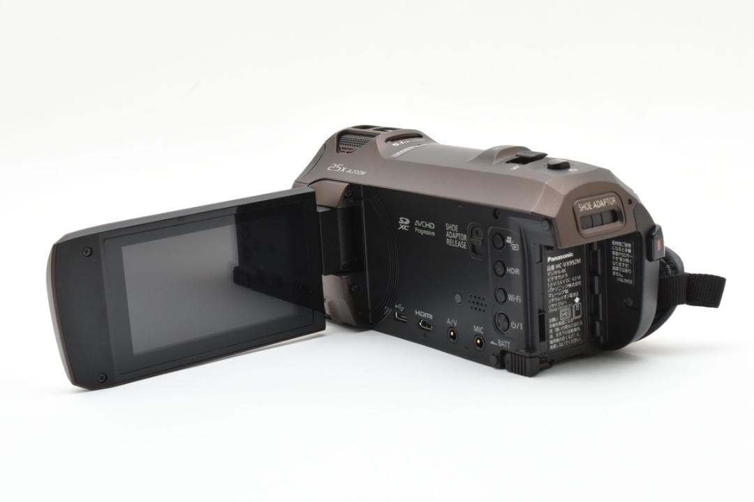 美品 Panasonic HC-VX992M 4K デジタル ビデオカメラ