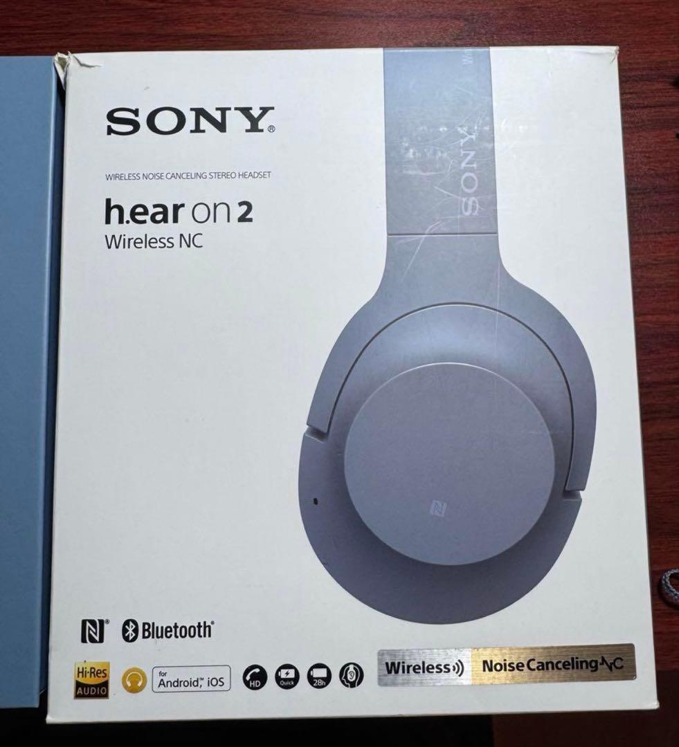 【美品】ソニー ワイヤレスノイズキャンセリングヘッドホン WH-H900N