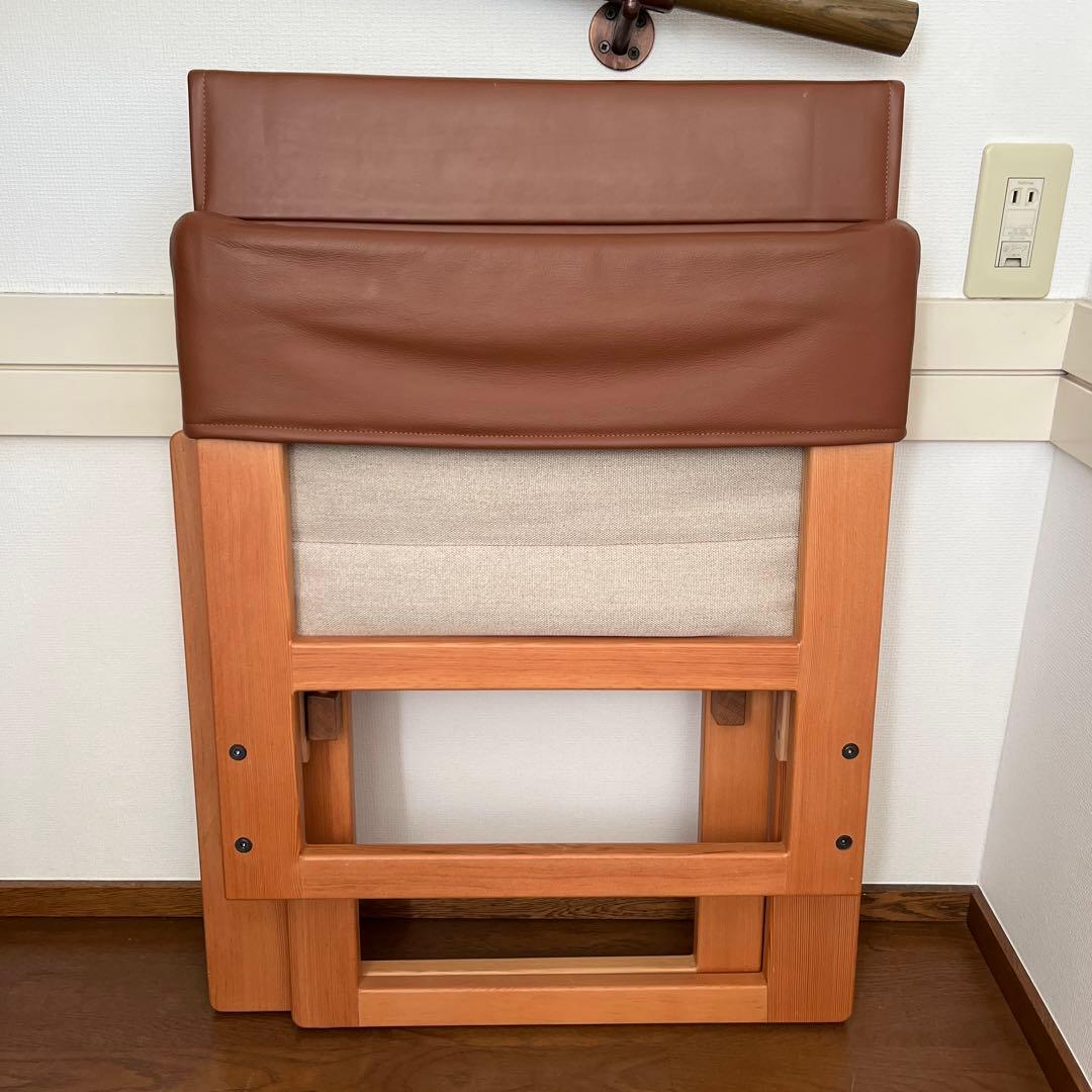 吉村順三　たためる椅子(レザー)