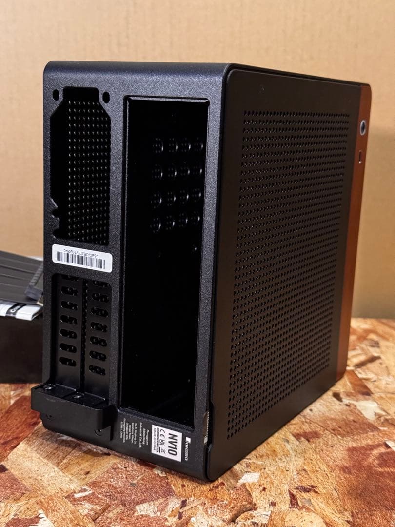 PCケース(自作PC用) JONSBO NV10 Noctua NH-L9i-17xx mini itx