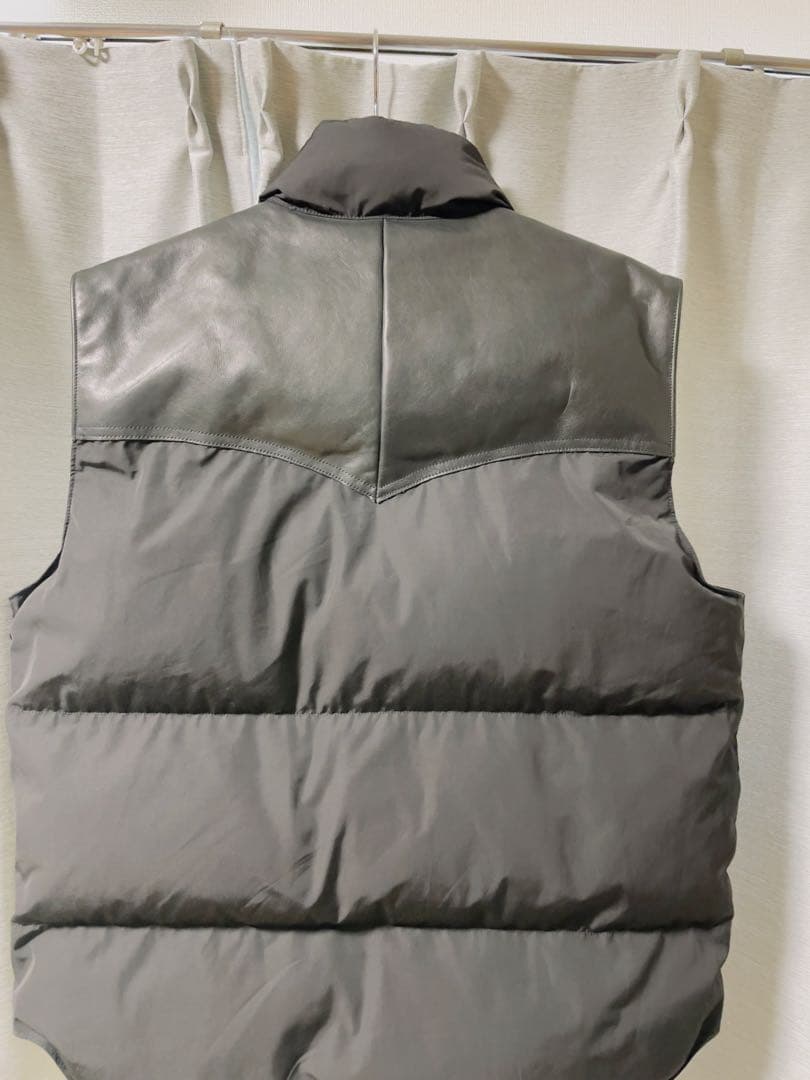 ＳＡ SchottLEATHER COMB.VEST/レザー コンビベスト