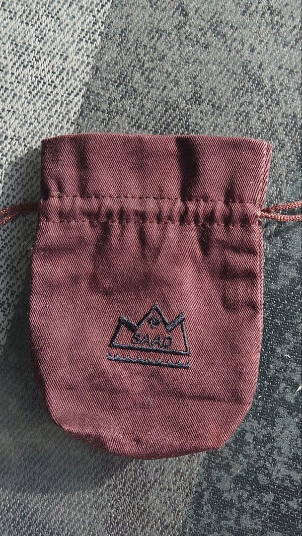 SAADシルバー フェザー ネックレス美品