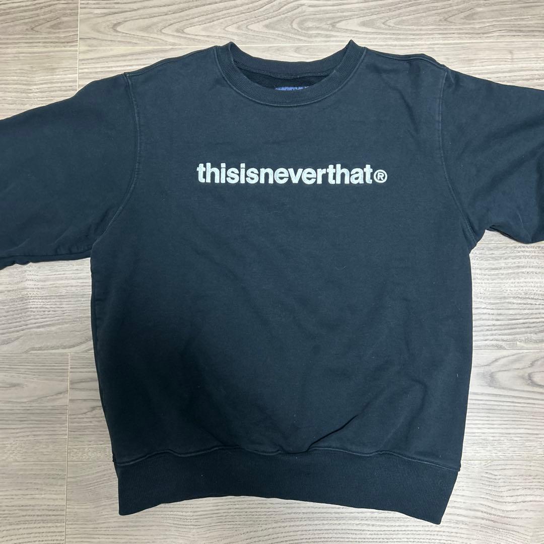 thisisneverthatスウェット黒