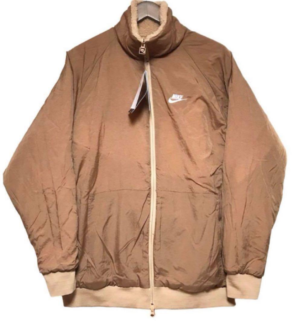 新品★ナイキボアジャケット ナイキブルゾン リバーシブル スウッシュ★XL