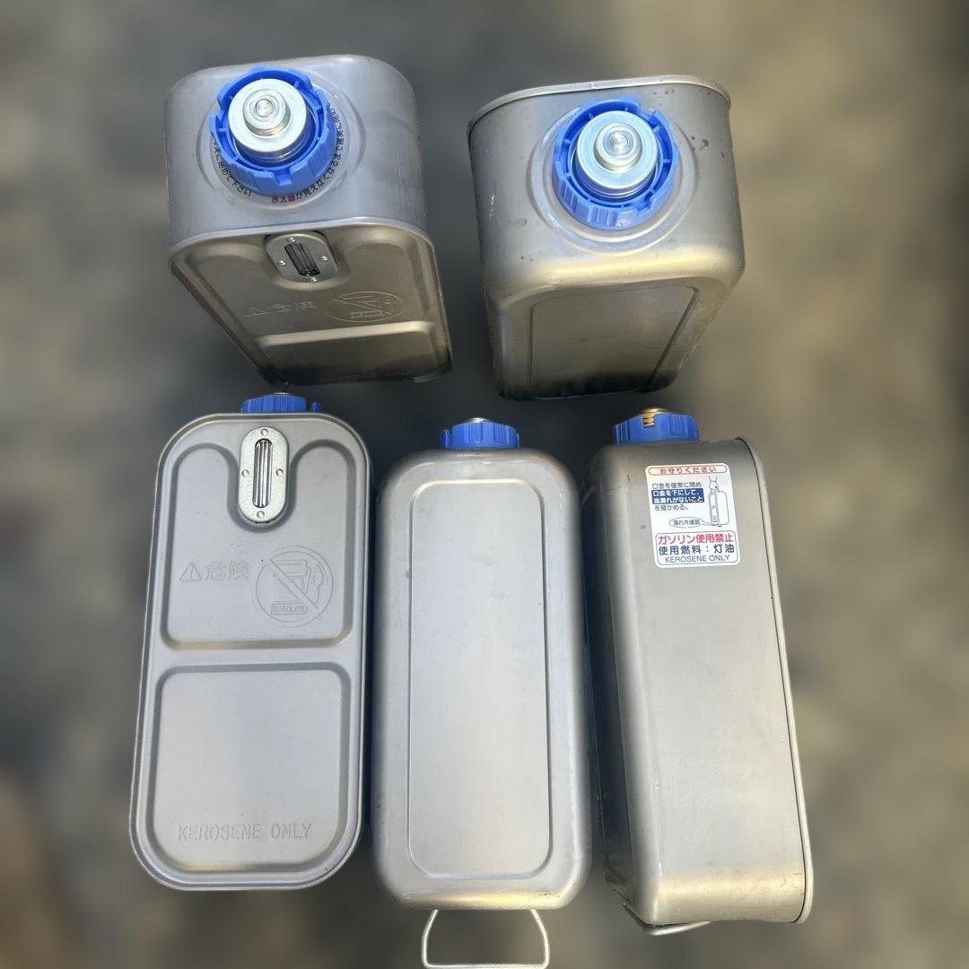 灯油缶　ダイニチ5リットル　５つ　(バラ売り可)