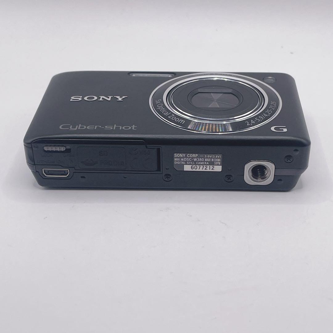 動作品✨SONY Cyber-shot DSC-W380 バッテリー2個