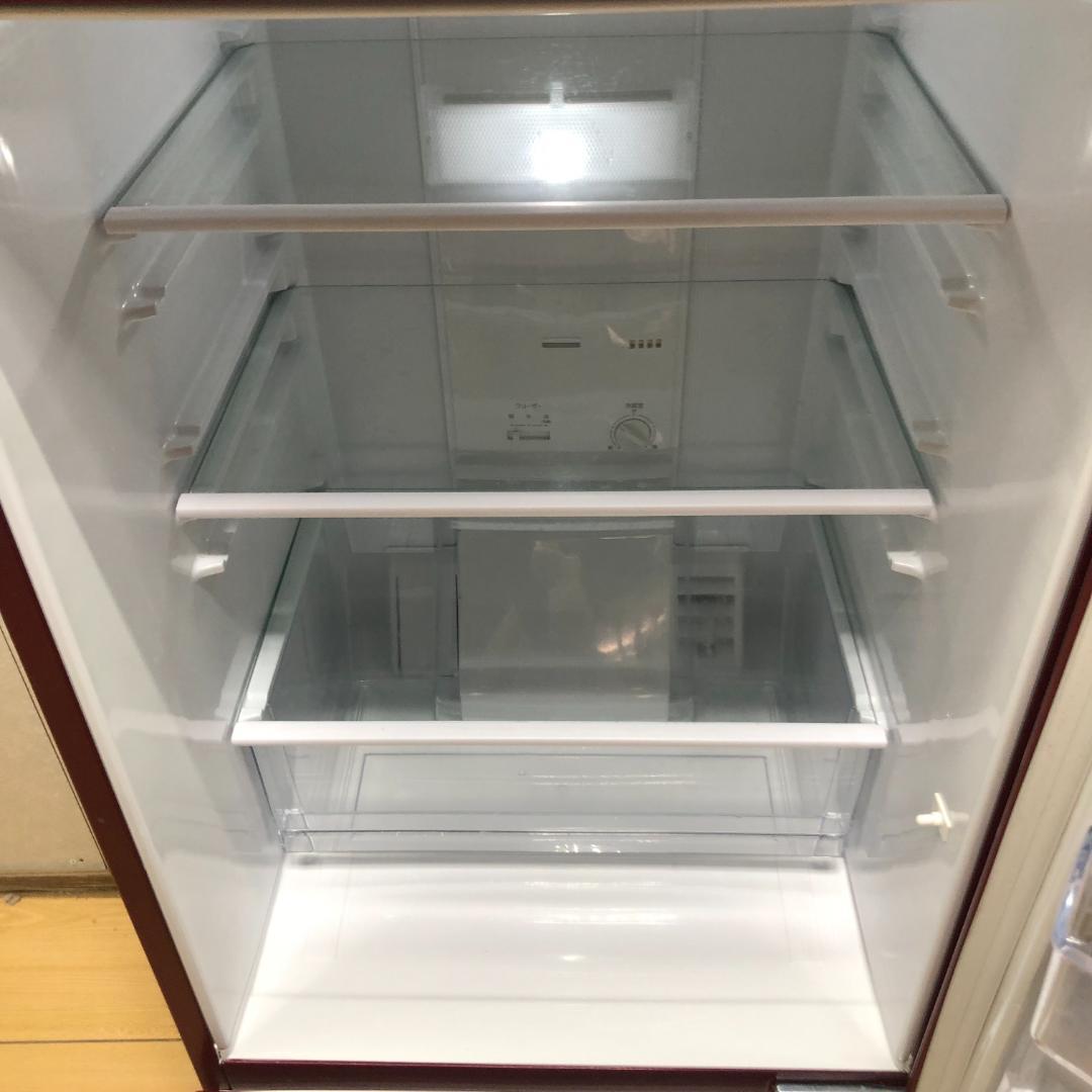 アクア 冷蔵庫 AQR-18H(W) 2019年式 レッド 250528-