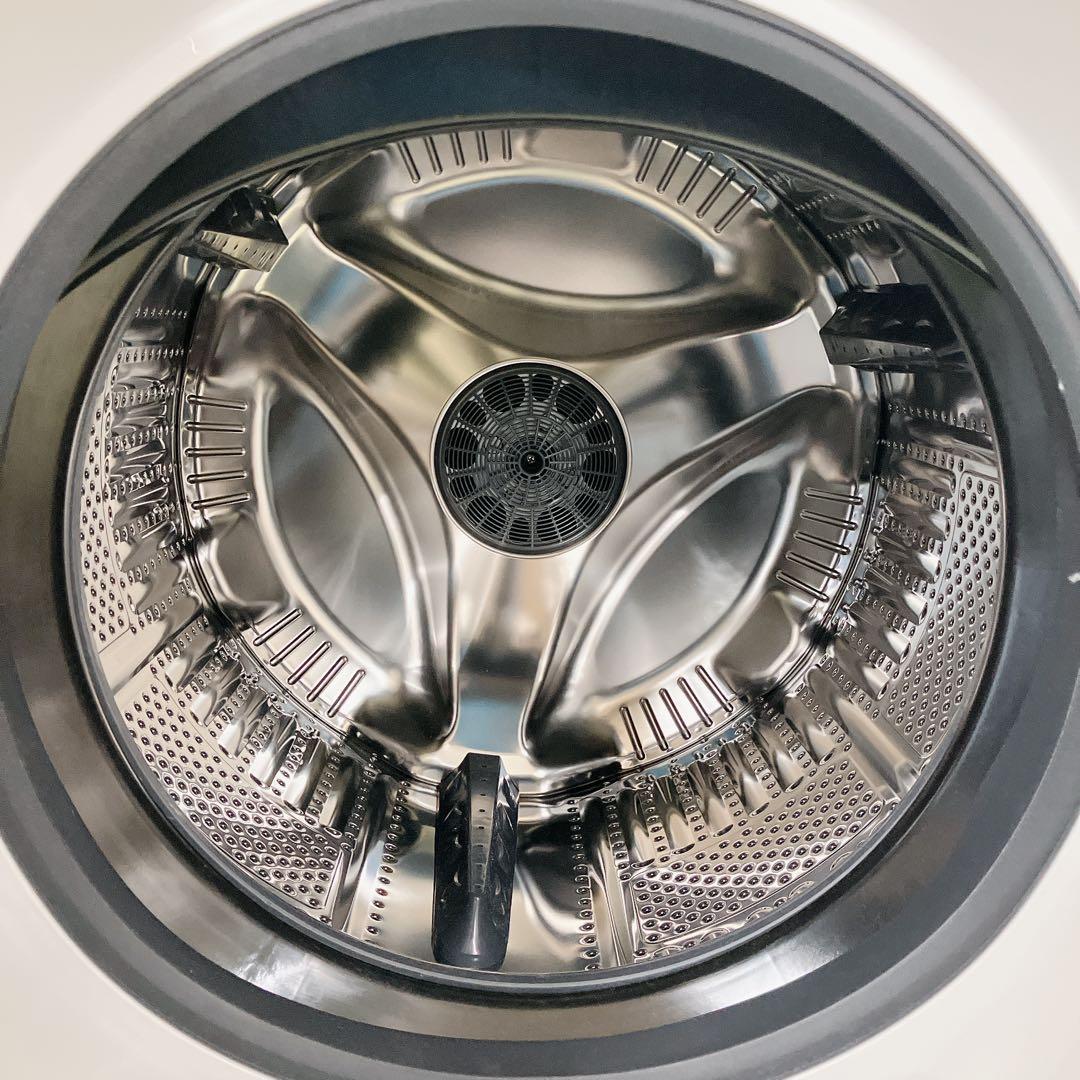 5897 ドラム式洗濯機 シャープ ES-X12C-SL クリスタルシルバー