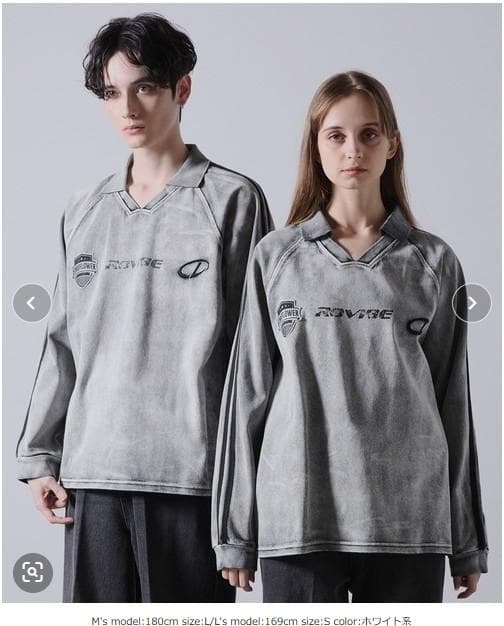 【CLEL】ヘビーウェイト ヴィンテージデザインゲームTシャツ M ホワイト系