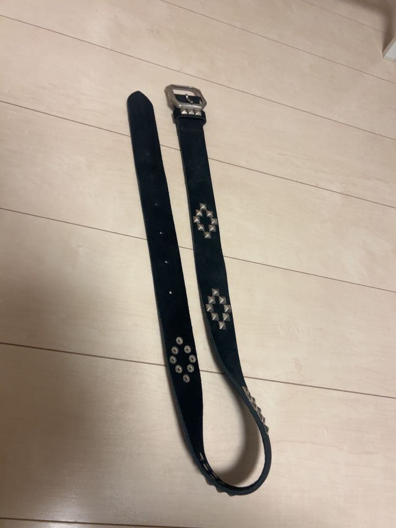 小物 antimid studs belt black