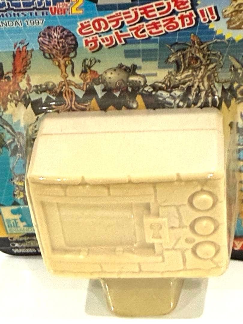 絶版97'限定/デジモンのメタルフィギュアVer2白★新品完全未開封未展示物