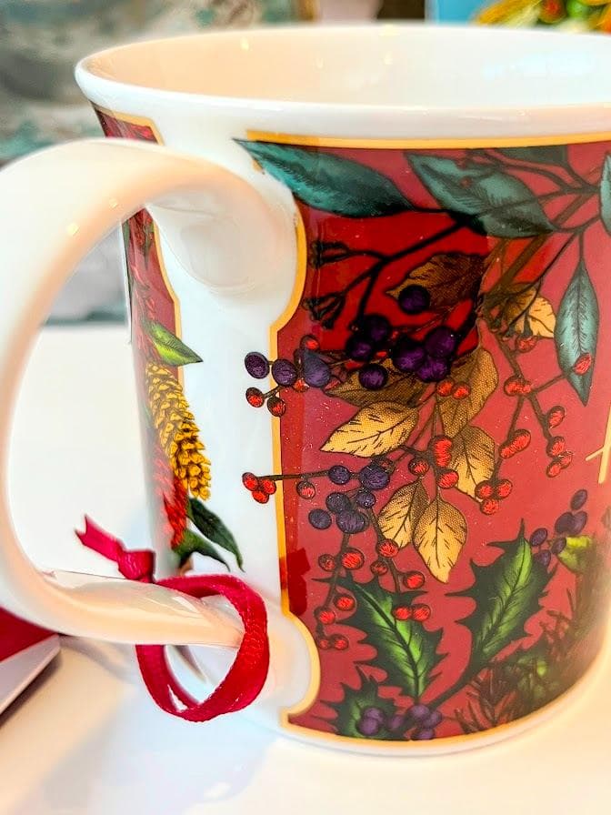 ★クリスマス　Harrodsボルド－と22金のマグ「グレート・フィースト大饗宴」