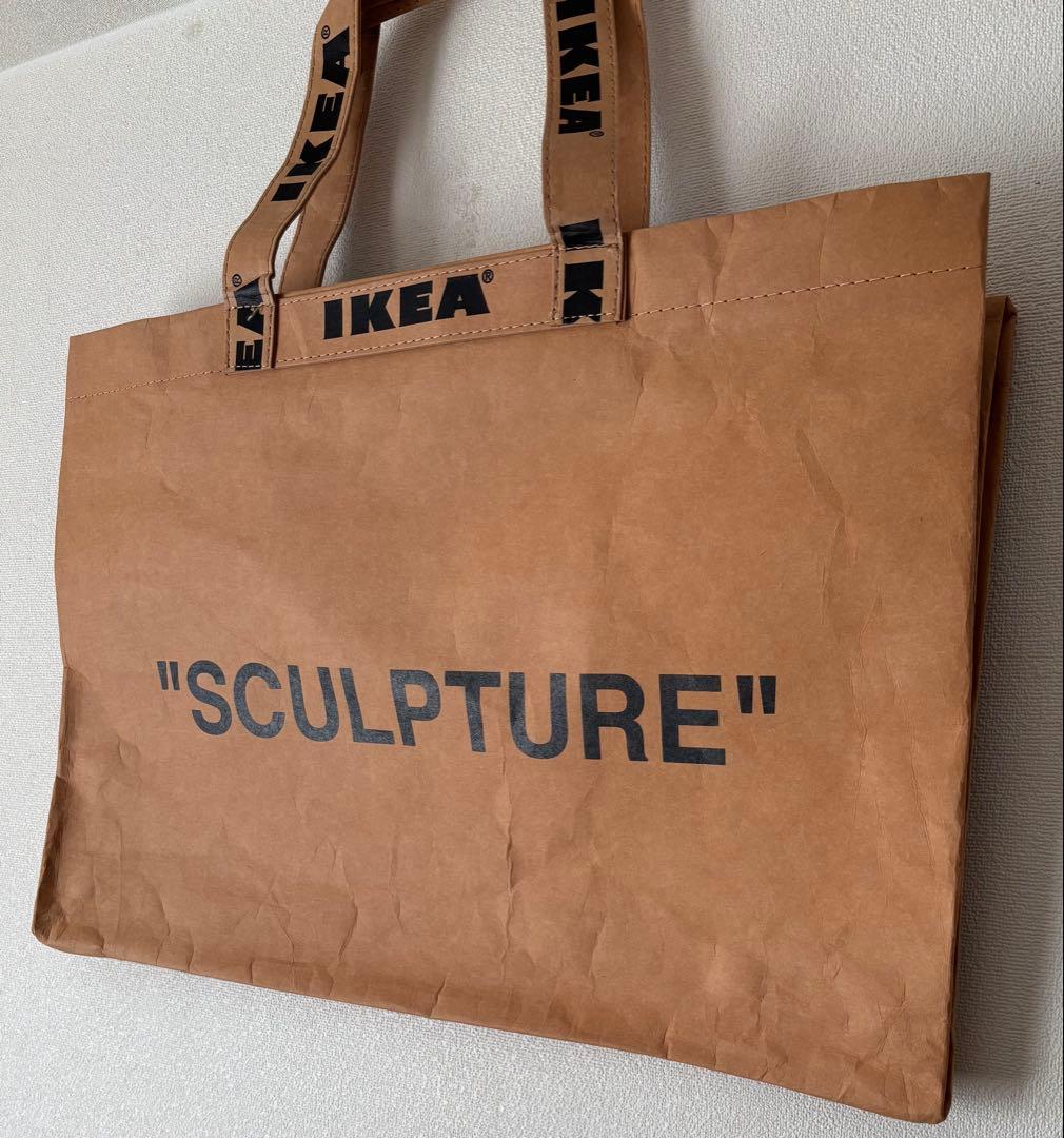 【未使用】M/L 2枚セット IKEA x OFF-WHITE バッグ