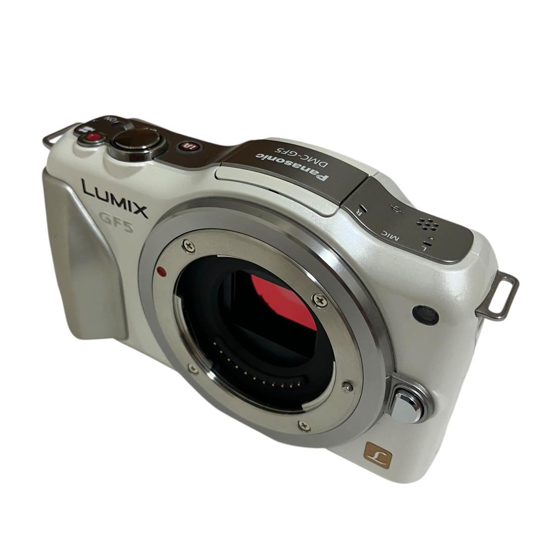 パナソニック　LUMIX　DMC-GF5 レンズセット　コンデジ　バッテリー2個