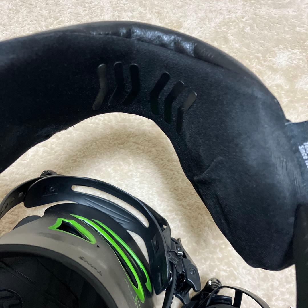 FLUX DL ビンディング Mサイズ　黒/緑