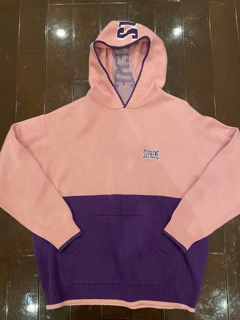 Supreme ニット　パーカー　hooded sweater