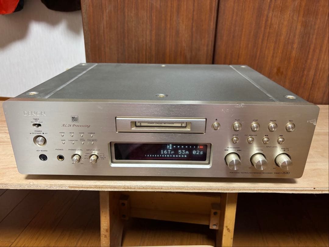 ジャンク DENON DMD-S10 MDレコーダー