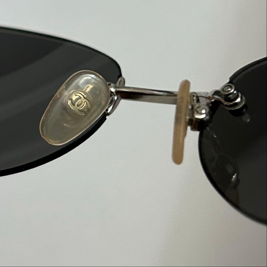 ⭐️24時間タイムセール⭐️CHANEL シルバー サングラス 4003 シャネル